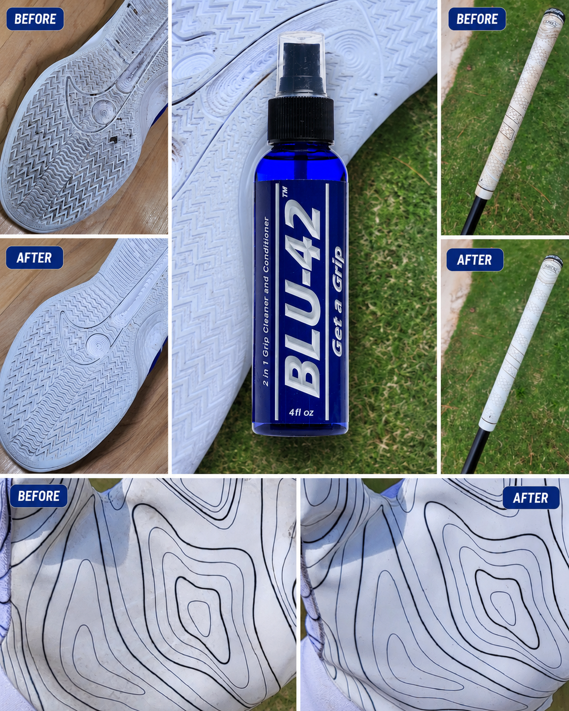BLU-42 Get a Grip - 2 in 1 Grip Cleaner and Conditioner